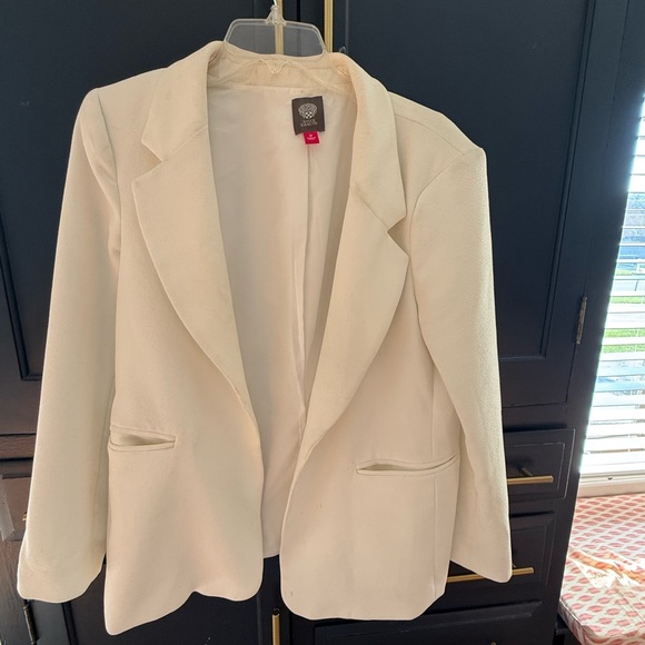Vince Camuto Cream Women's Blazer - Picture 2 of 6